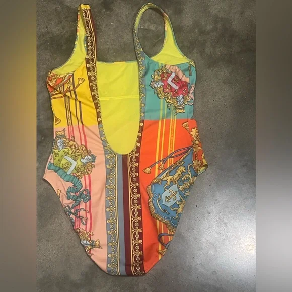 Authentic Versace Royal Rebellion one piece swimsuit or bodysuit - Picture 7 of 10
